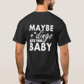 Het Profiel van Dingo - Poster terug T-shirt (Achterkant)