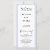 Het programma Blauwe, Gele en Witte Plegdenbruilof (Voorkant)