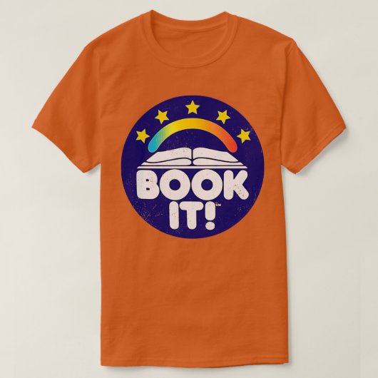 Het programma Book It Pizza Hut inspireerde op noo T-shirt (Design voorkant)