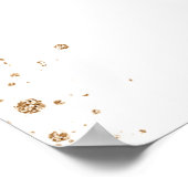 Het programma Eucalyptus greenery van de bruiloft Poster (Hoek)