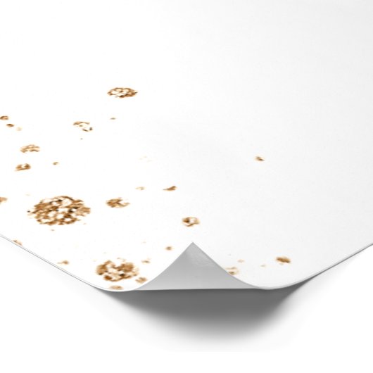 Het programma Eucalyptus greenery van de bruiloft Poster (Hoek)