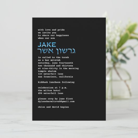 Het programma Gershon Asher (Staand voorkant)