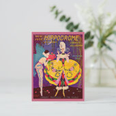 Het programma New York Hippodrome uit 1920 (Staand voorkant)