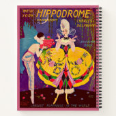 Het programma New York Hippodrome uit 1920 Notitieboek (Achterkant)