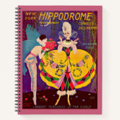 Het programma New York Hippodrome uit 1920 Notitieboek (Voorkant)