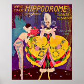 Het programma New York Hippodrome uit 1920 Poster (Voorkant)