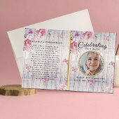 Het programma Rustic Floral Celebration of Life