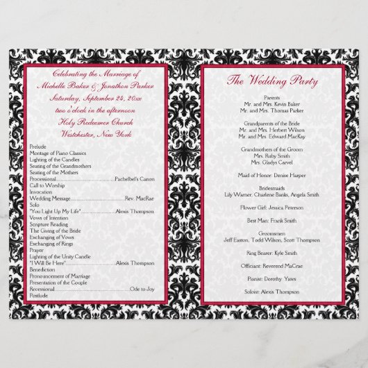 Het programma van de Berichten van de Zwarte, Witt (Achterkant)