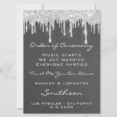 Het programma van de Gebeurtenis van het huwelijk  (Voorkant)