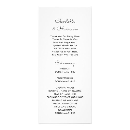 Het Programma van de Tijd van het huwelijk Cute Ic (Achterkant)