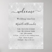 Het programma van de weddenschap van de chronologi poster (Voorkant)