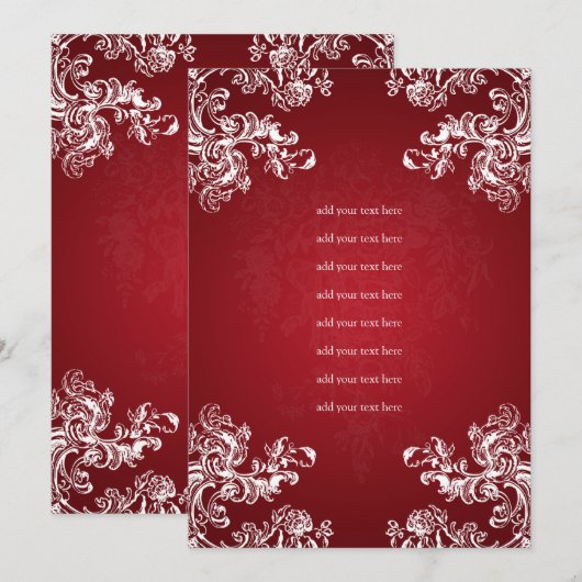 Het Programma van het huwelijk Tussenvoegsel  Zwem (Voorkant / Achterkant)