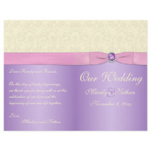 Het Programma van het huwelijk van de Lavender, va