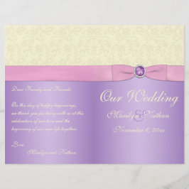 Het Programma van het huwelijk van de Lavender, va