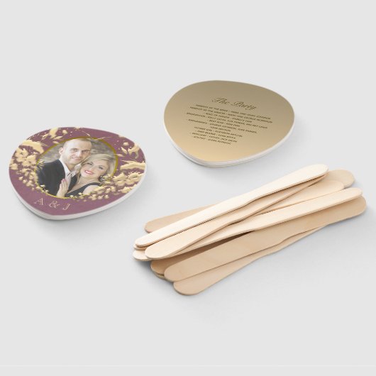 Het Programma van het huwelijk Ventilatoren met Fo Handwaaier (Niet-gemonteerd)