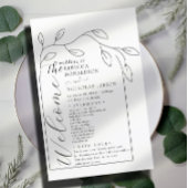 Het programma voor het bruiloft van het script voo