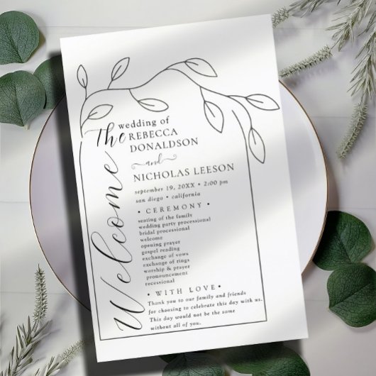 Het programma voor het bruiloft van het script voo