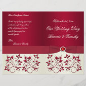 Het programma voor het huwelijk van Rode en ivoren (Voorkant)