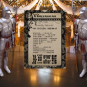 Het programma voor het uittrekken van wedstrijden  programmakaart