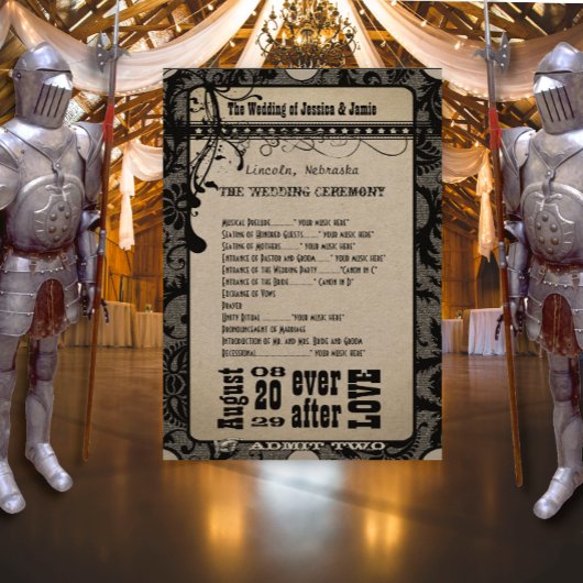 Het programma voor het uittrekken van wedstrijden  programmakaart