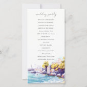 Het programma voor het weddenschap tussen de kustv (Achterkant)