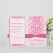 Het programma voor het weddenschap tussen roze en  (Staand voorkant)