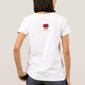 Het project "Groei A Tree" — een appelboom T-shirt (Achterkant)