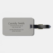 Het project "Grow A Tree" — Ontspan en ontsla Bagagelabel (Achterkant horizontaal)