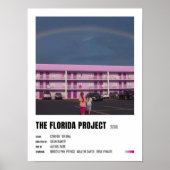 Het project van Florida minimaliseert Poster (Voorkant)