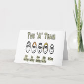 Het projectbeheer van het A-team Kaart (Voorkant)