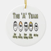 Het projectbeheer van het A-team Keramisch Ornament (Voorkant)