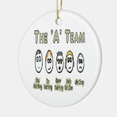 Het projectbeheer van het A-team Keramisch Ornament (Links)
