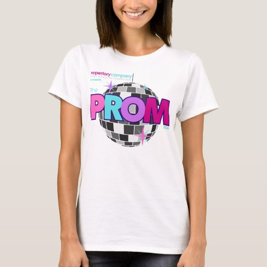 Het Prom Slim Fit Tshirt-ontwerp T-shirt (Voorkant)