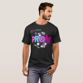 Het Prom Zwarte Unisex T-Shirt (Voorkant volledig)