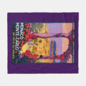 Het PromotiePoster van de reis Fleece Deken (Voorkant (Horizontaal))