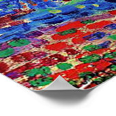 Het Provençaalse landschap van Henri-Edmond Cross Poster (Hoek)