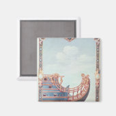 Het Prow "Le Soleil Royal" Magneet (Voorkant / Achterkant)