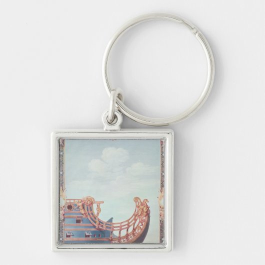 Het Prow "Le Soleil Royal" Sleutelhanger (Voorkant)