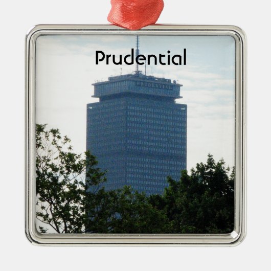 Het prudential metalen ornament (Voorkant)