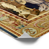 Het publiek van kardinaal Chigi met Louis XIV Poster (Hoek)