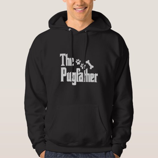 Het Pugfather Classic T-shirt 307 (Voorkant)
