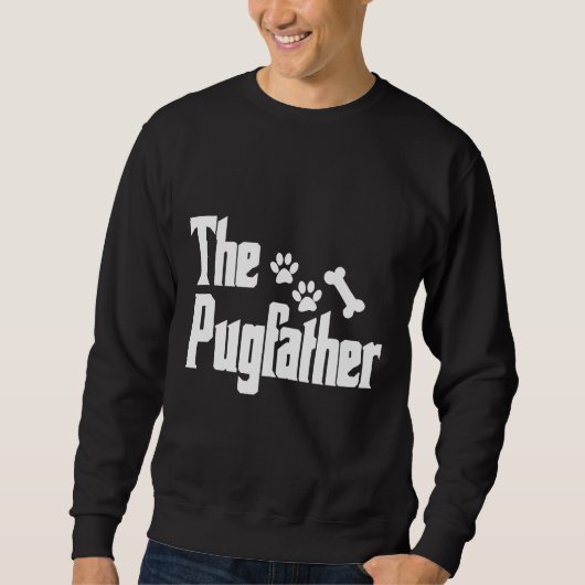 Het Pugfather Classic T-shirt 307 (Voorkant)