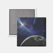 Het pulsaraardsysteem magneet (Voorkant / Achterkant)