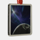 Het pulsaraardsysteem metalen ornament (Rechts)