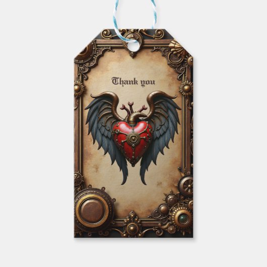 Het pulserende hart van de mechanica, cadeaulabel (Voorkant)