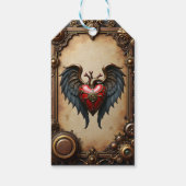 Het pulserende hart van de mechanica, cadeaulabel (Achterkant)