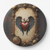 Het pulserende hart van de mechanica, papieren bordje (Voorkant)