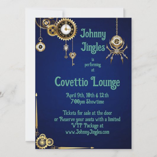 Het Punk van Steam Kaart (Voorkant)