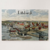 Het punt Pittsburgh van 1931 Grote puzzel Legpuzzel (Horizontaal)