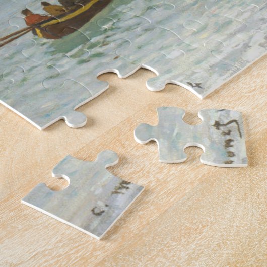 Het punt van de Heve Monet Fine Art Legpuzzel (Zijkant)